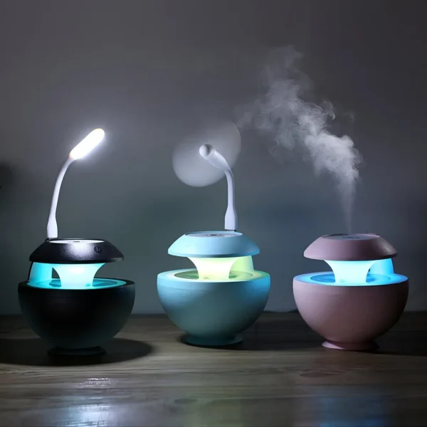 Humidificador de Aire con Proyector Luz LED al por Mayor en Bogota